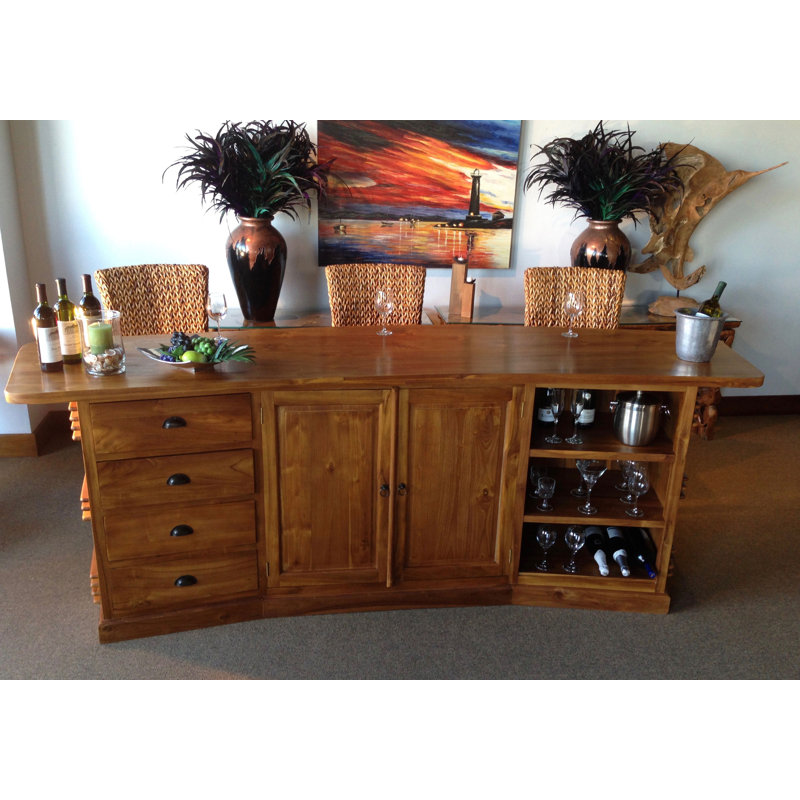 Bayou Breeze Washburn 113'' Home Bar Wayfair